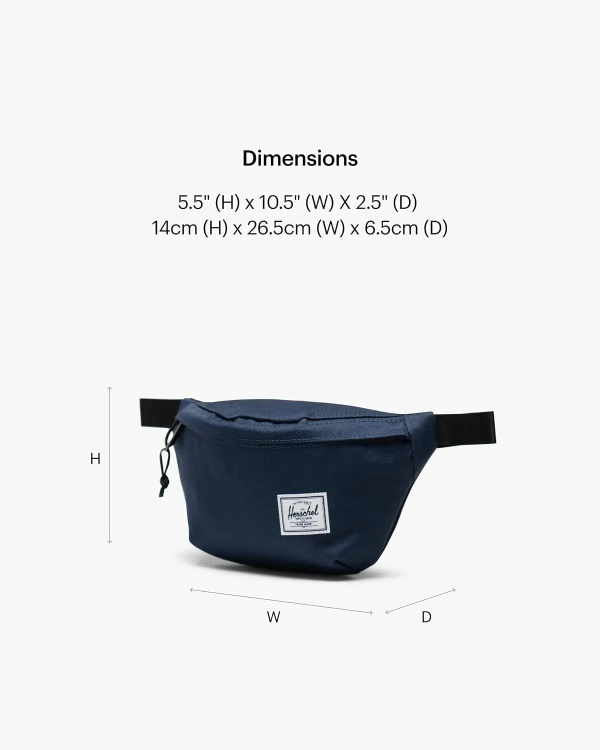 Herschel Legacy heuptas Navy