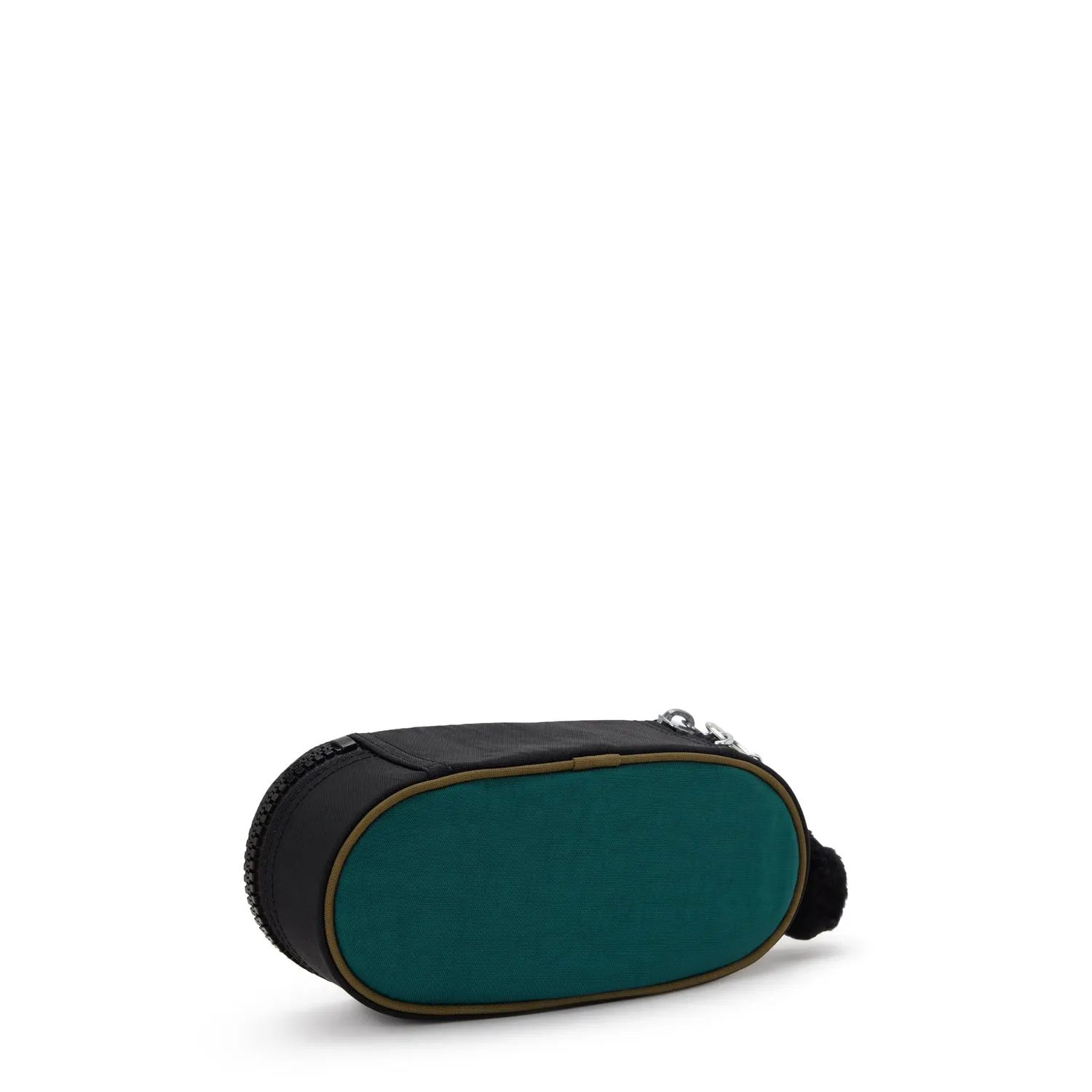 Kipling Duobox pennenetui Medium Black Khaki Block waterdicht