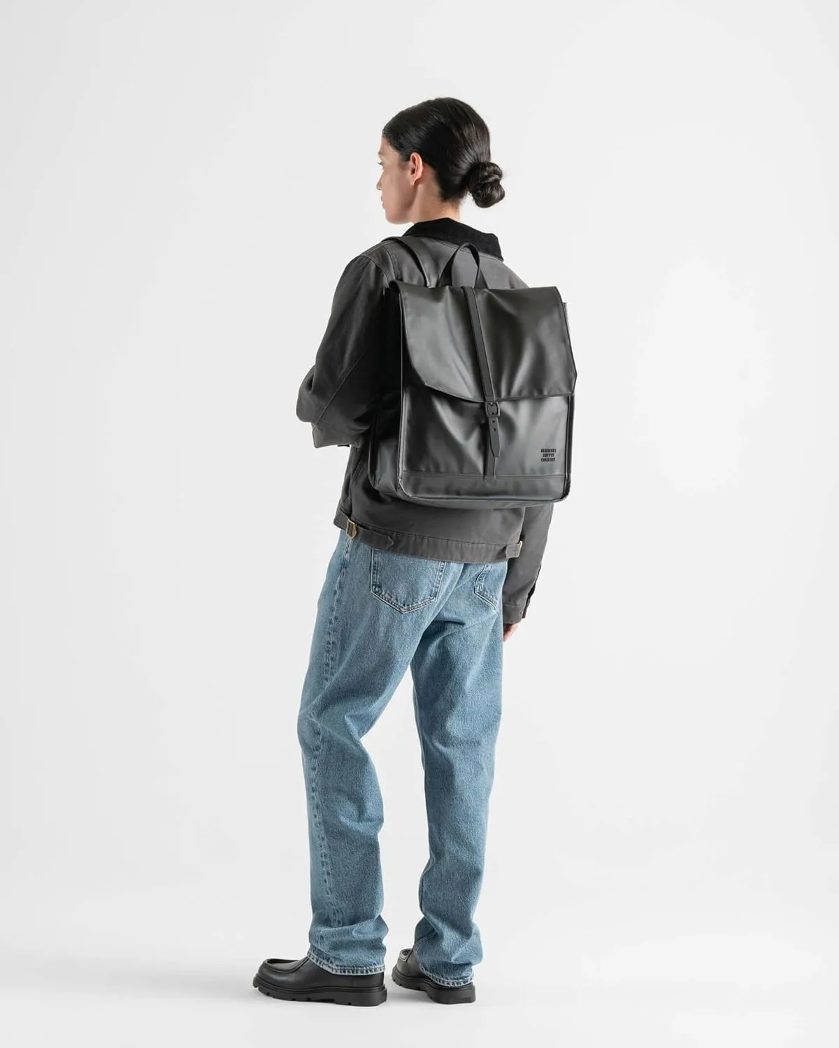Herschel City rugzak 18L Dark Gull Gray compact