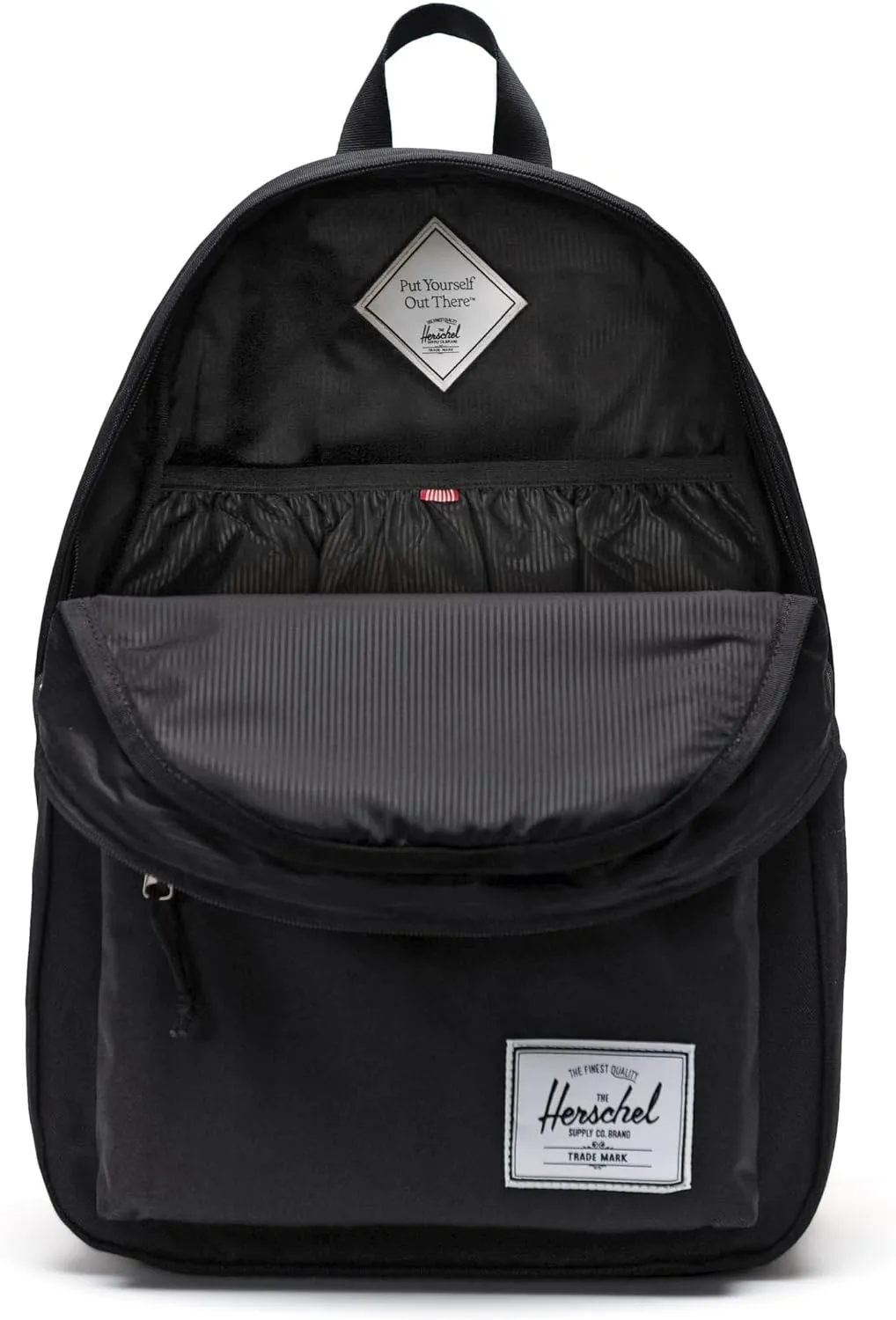 Herschel Classic rugzak 20L Raven Crosshatch compact