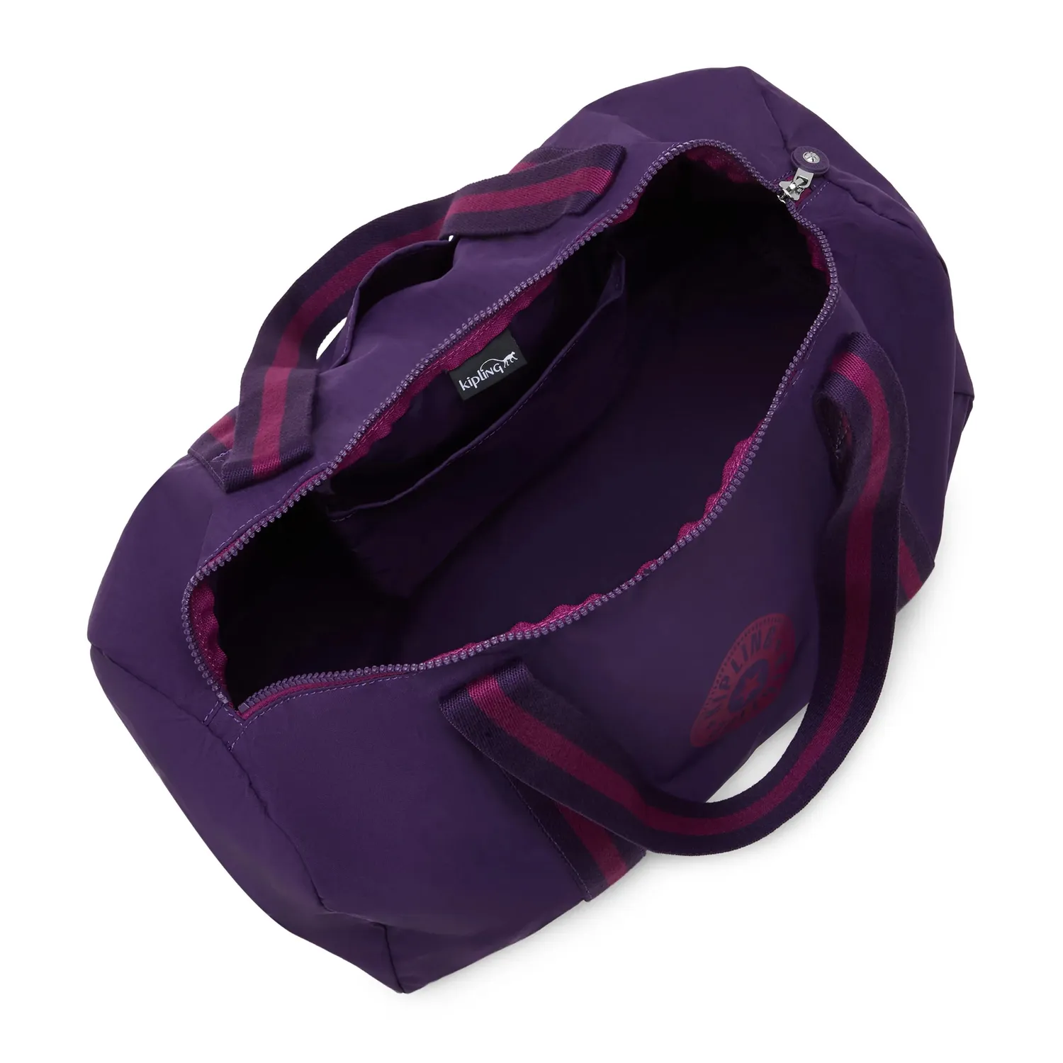 Kipling Davian Up shopper Purple Plum Hip groot
