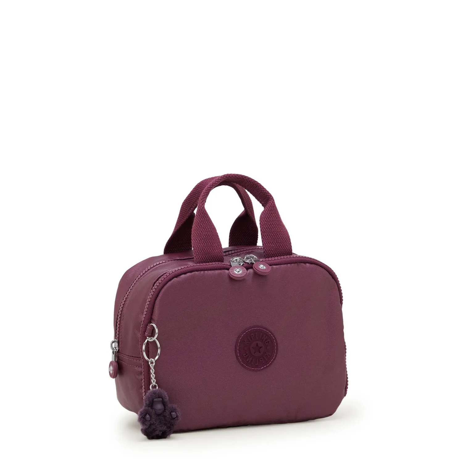 Kipling Beachpalm S toilettas Grape Wine Metallic medium