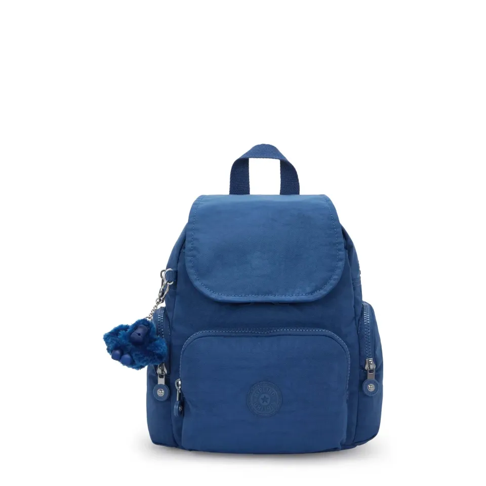 Kipling City Zip Mini rugzak Casual Blue extra klein compact