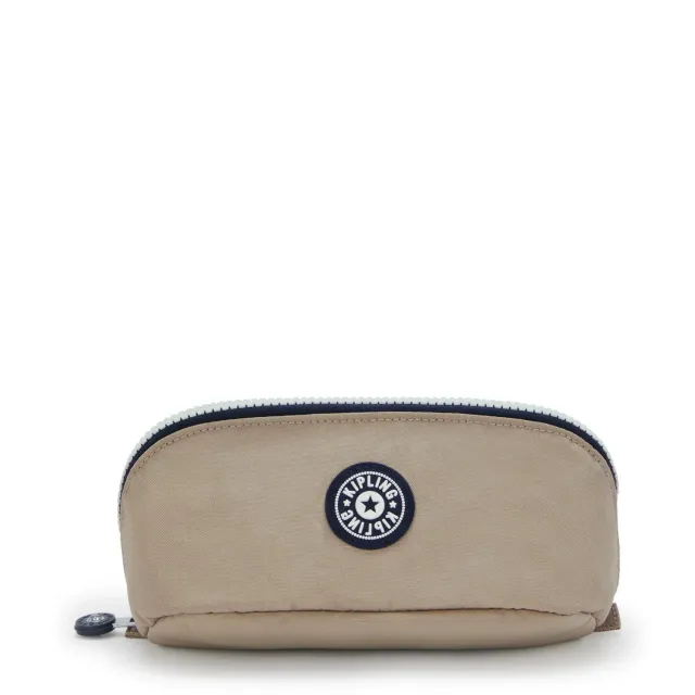 Kipling Mirko S toilettas Soft Taupe Combo klein met vakken