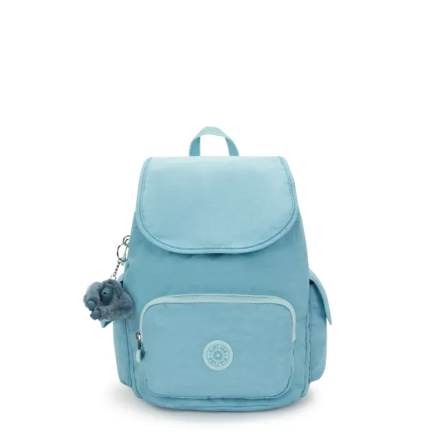 Kipling City Pack S rugzak Blue Cool klein lichtgewicht