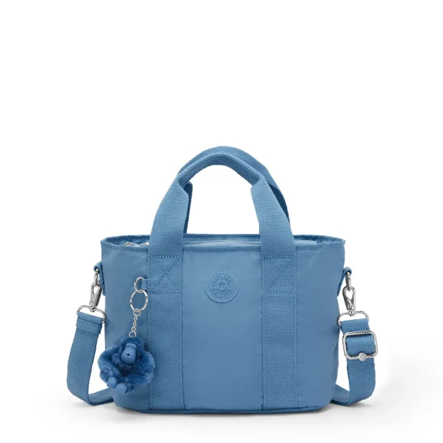 Kipling Minta schoudertas klein vintage blue waterafstotend
