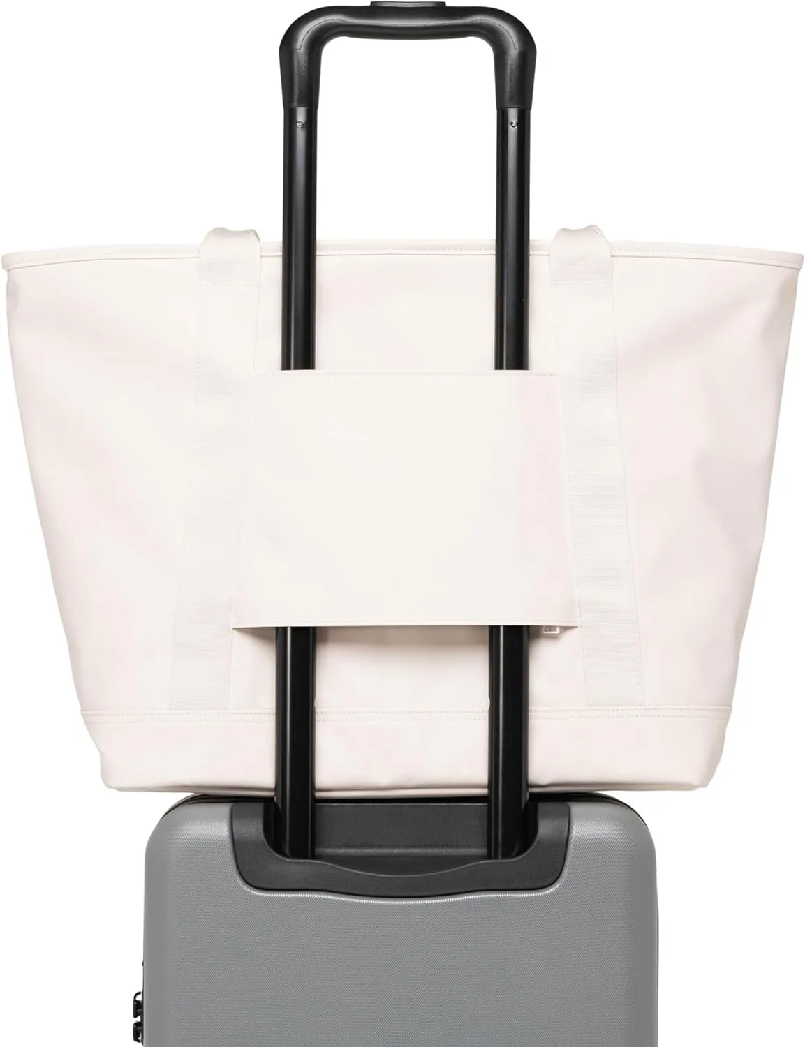 Herschel Alberni Tote shopper Moonbeam canvas