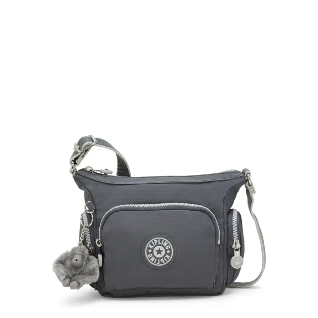 Kipling Gabbie Mini tas klein Moonlit Grey waterafstotend