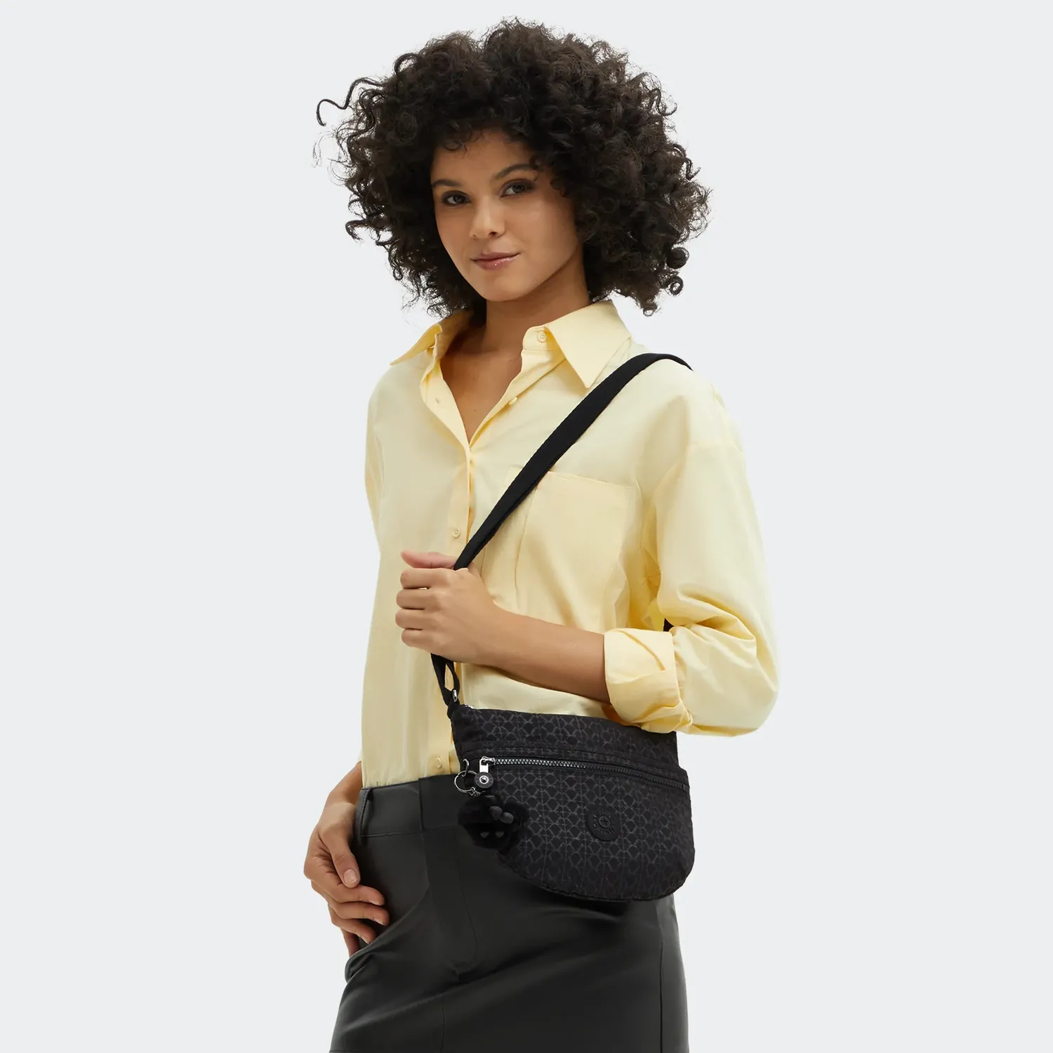 Kipling Arto S schoudertas Signature Emb klein – crossbody