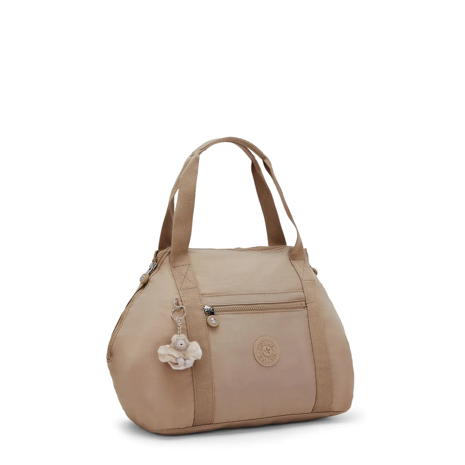 Kipling Art schoudertas Medium Tan Beige neutraal
