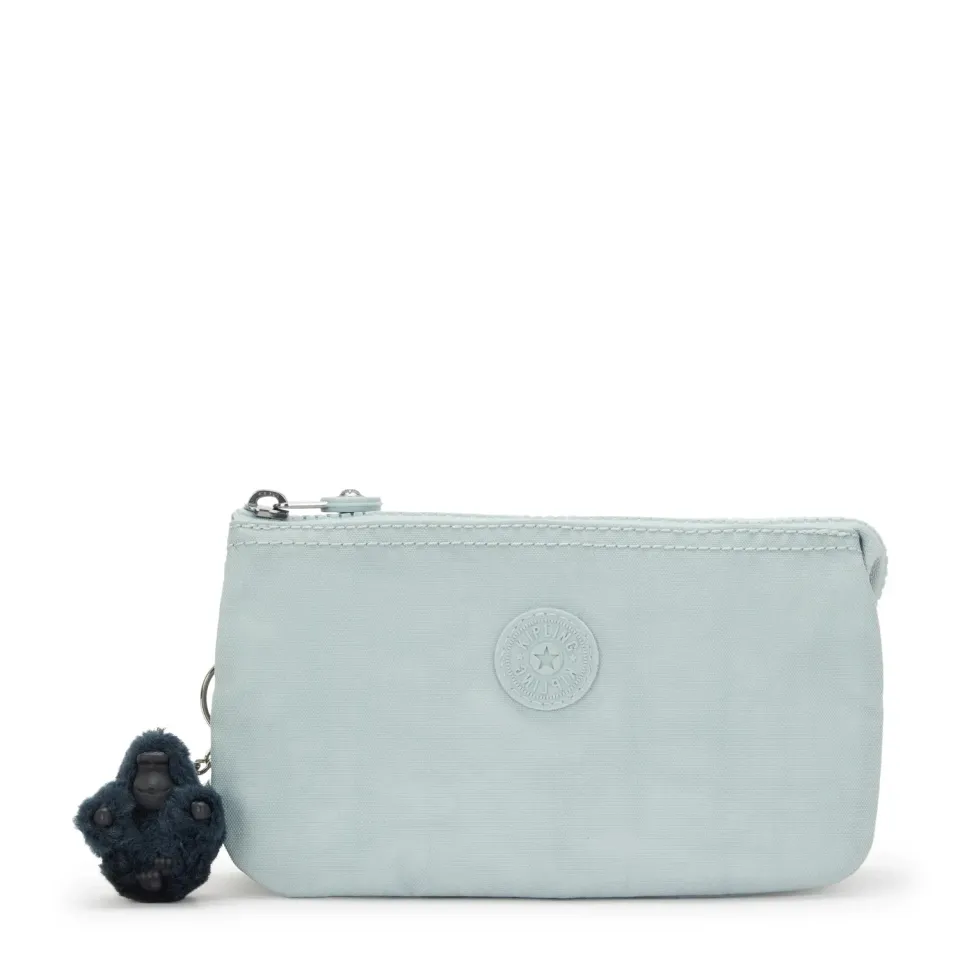 Kipling Creativity L buidelzak Groot Breezy Blue lichtblauw