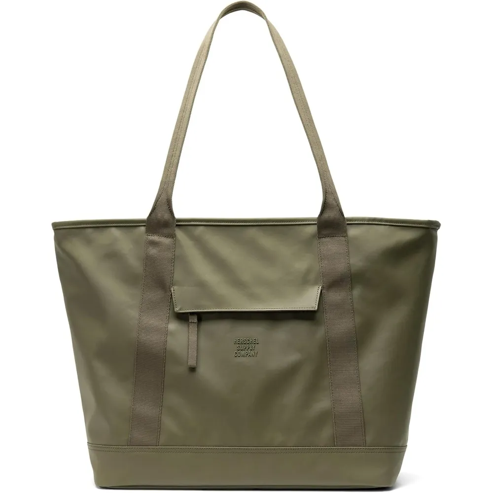Herschel Alberni tote Dark Gull Gray canvas