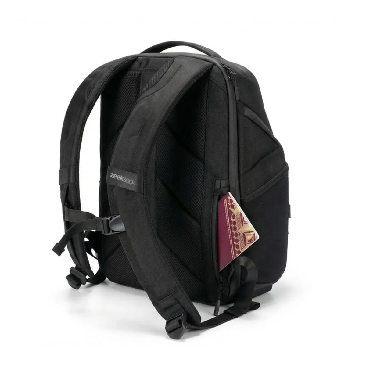 Zeeksack The Underseat 15L rugzak zwart 15 liter