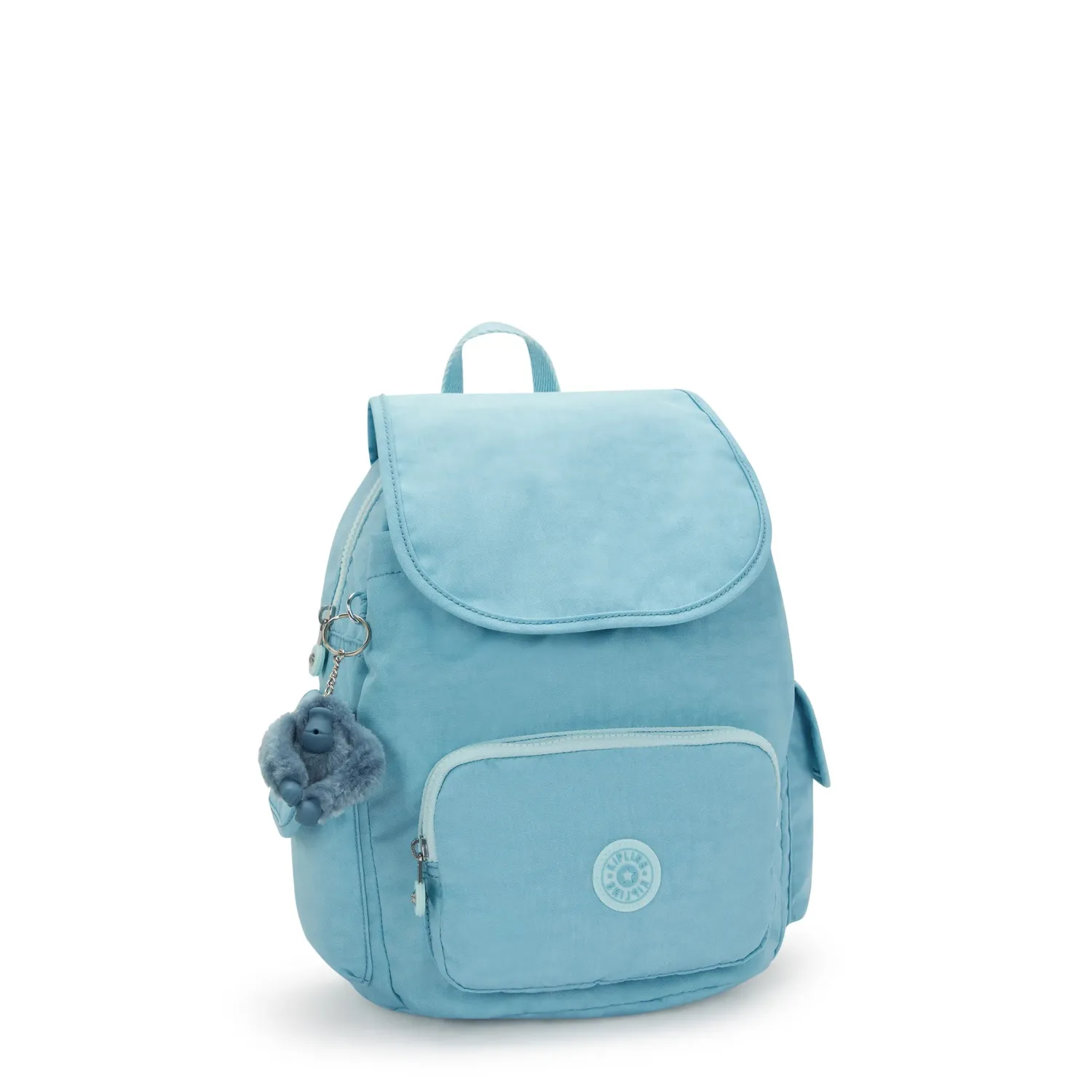 Kipling City Pack S rugzak Blue Cool klein lichtgewicht