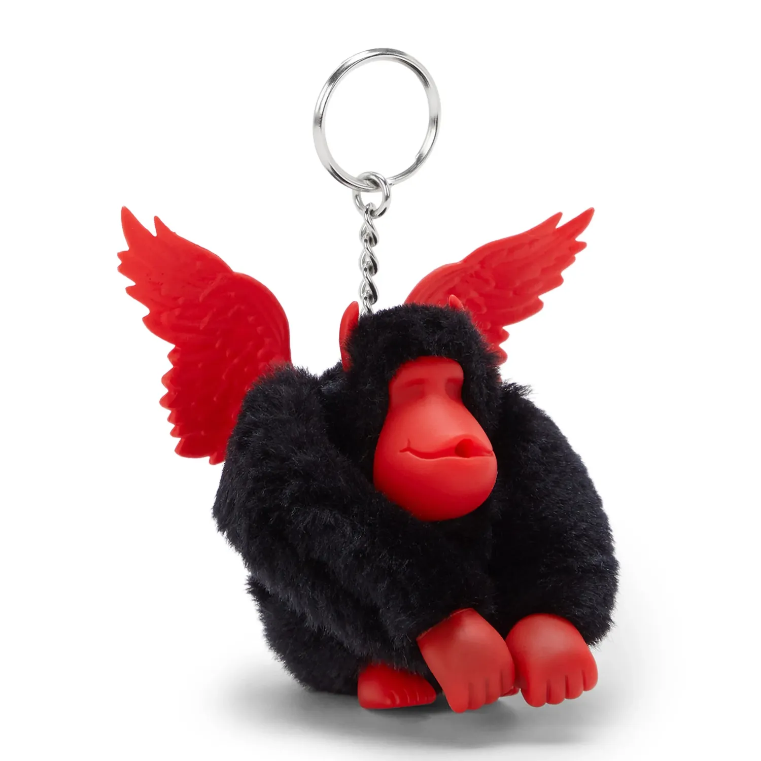Kipling Halloween Devil Monkey sleutelhanger rood klein