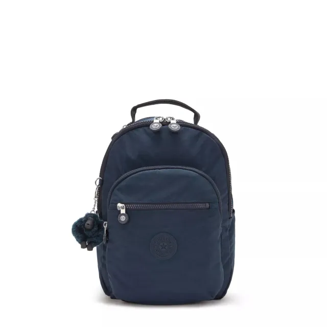Kipling Seoul S rugzak Klein Blue Bleu 2 11 inch