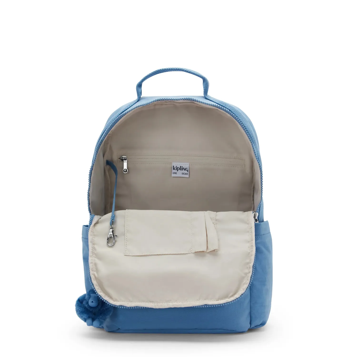Kipling Biana rugzak Vintage Blue Groot laptopvak