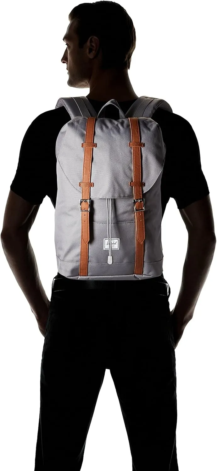 Herschel Retreat rugzak 19,5L Black Saddle Brown
