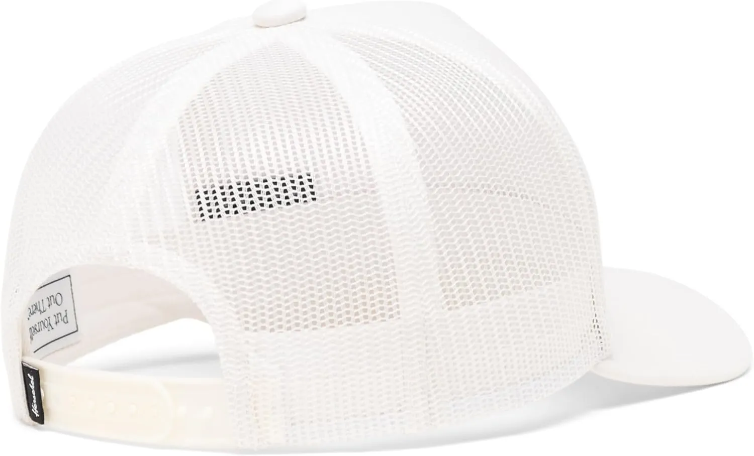 Herschel Whaler Tall Mesh pet blanc de blanc hoog