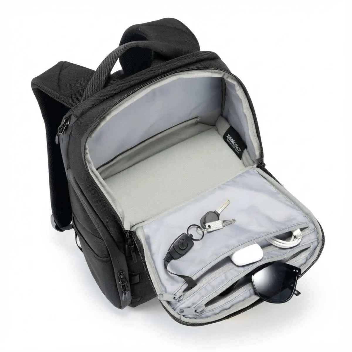 Zeeksack The Underseat 15L rugzak zwart 15 liter