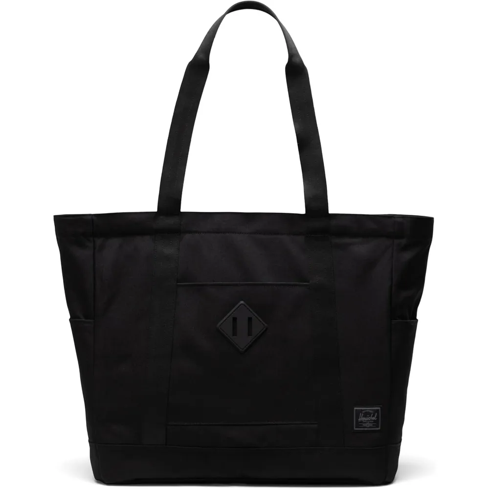 Herschel Supply Heritage tote Black Diamond canvas