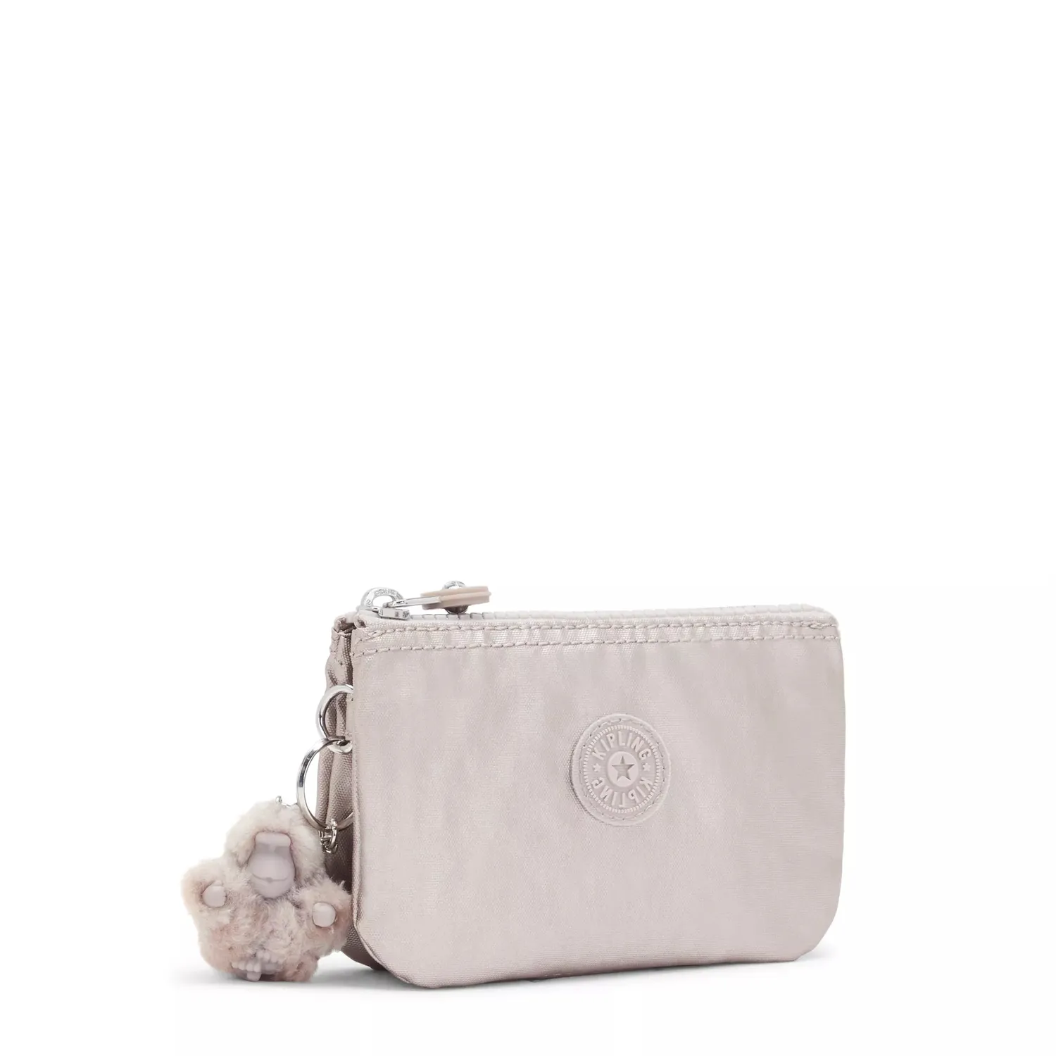 Kipling Creativity S portemonnee klein Metallic Glow met rits