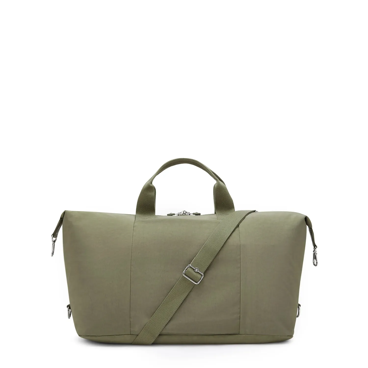 Kipling Bori weekendtas Groot Almost Sage met trolleyhoes