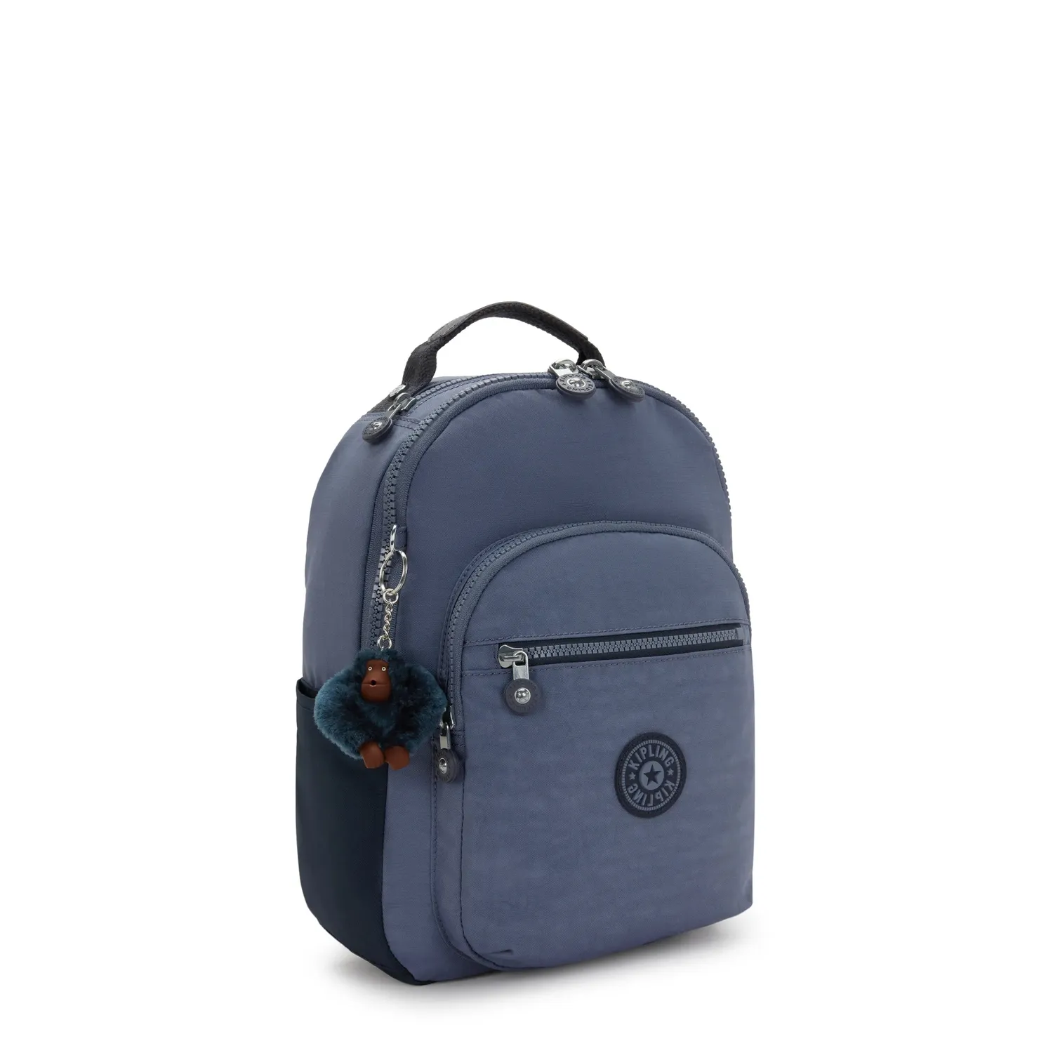Kipling Seoul S rugzak klein Game Grey waterafstotend