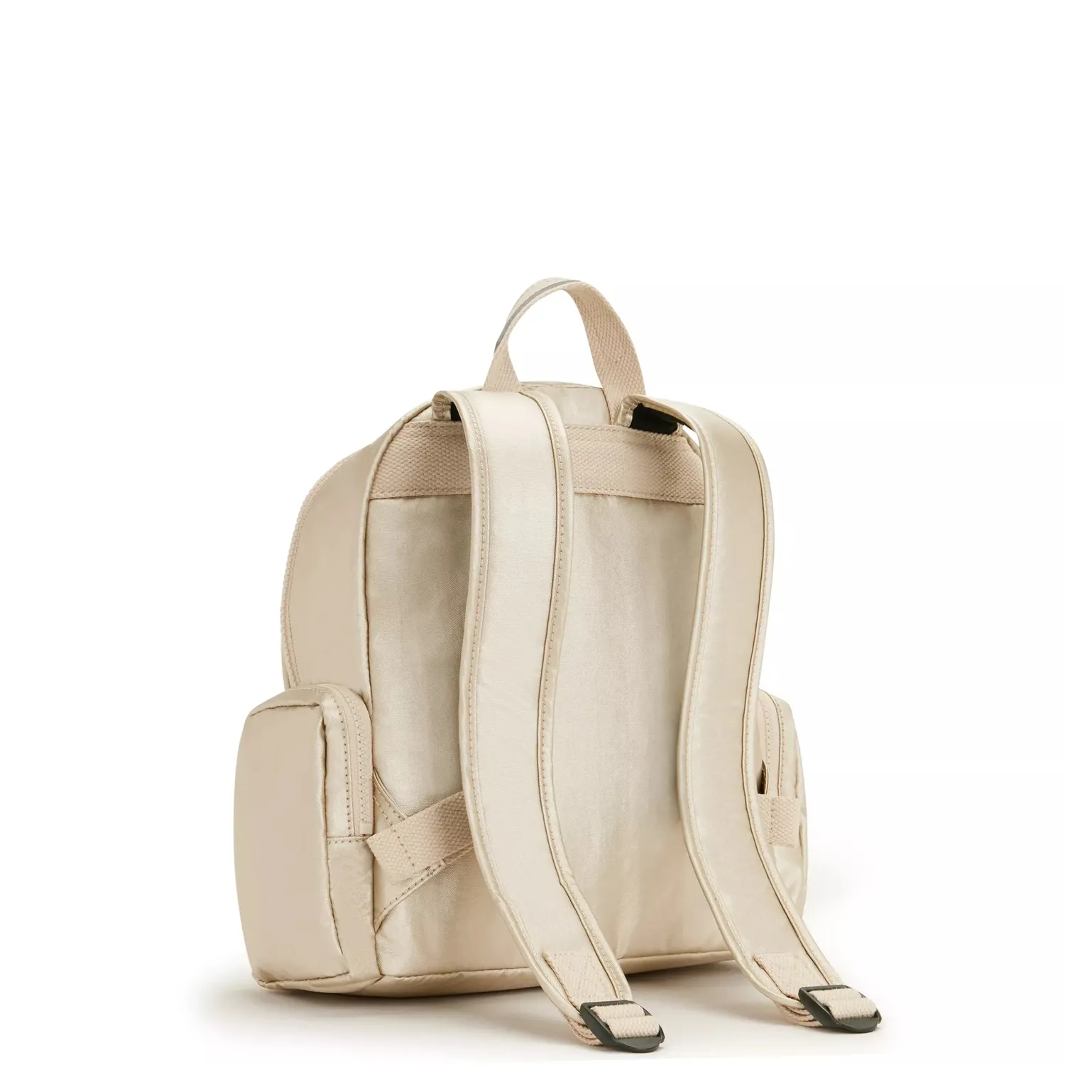 Kipling Matta rugzak Medium Starry Gold Metallic