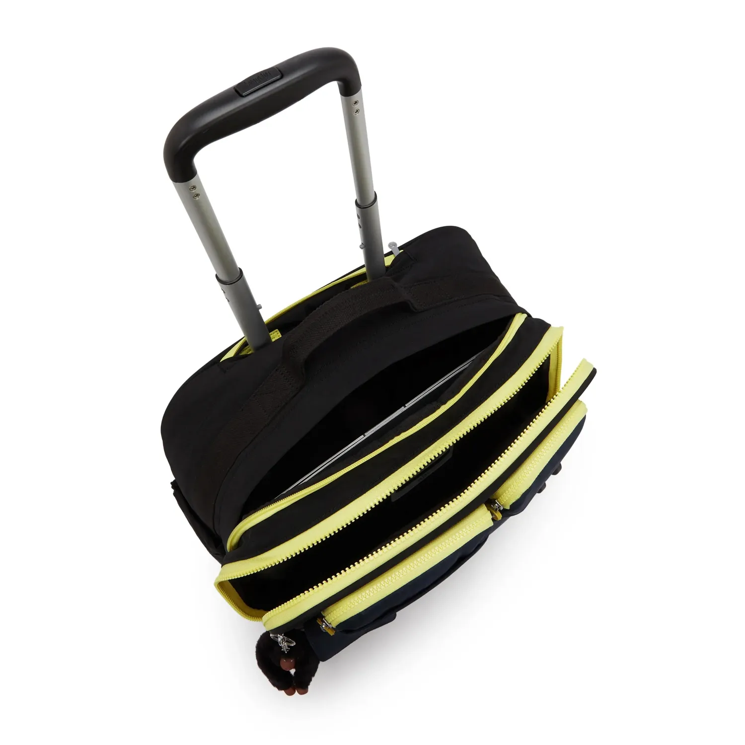 Kipling New Storia Pocket schoolrugzak Black Pocket groot met wieltjes