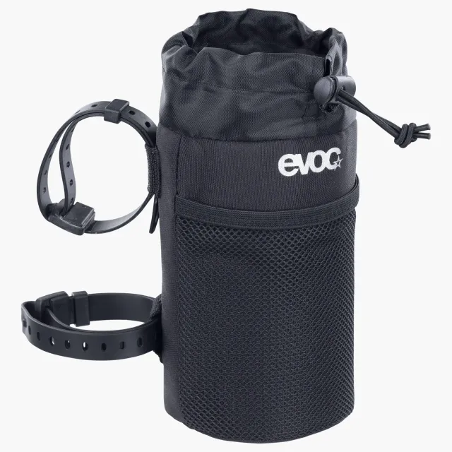 Evoc Food Pouch stuurtas zwart met ritsvak