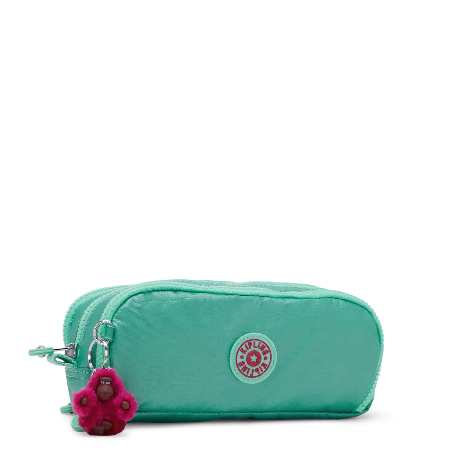 Kipling Gitroy pennenetui Groot Oasis Mint Metallic