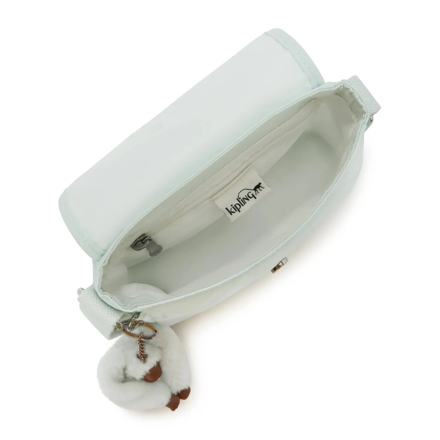 Kipling Sabian U crossbody klein seaside mint effen