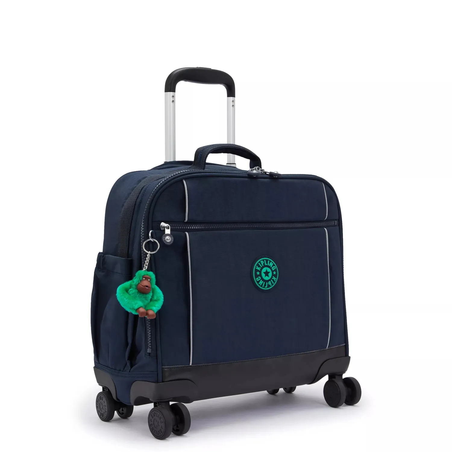 Kipling New Storia trolley Blue Green Block Groot vakken