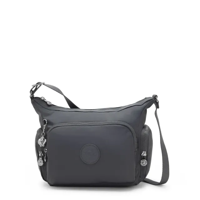 Kipling Gabb S crossbody tas Medium Moonlit Slate met vakindeling