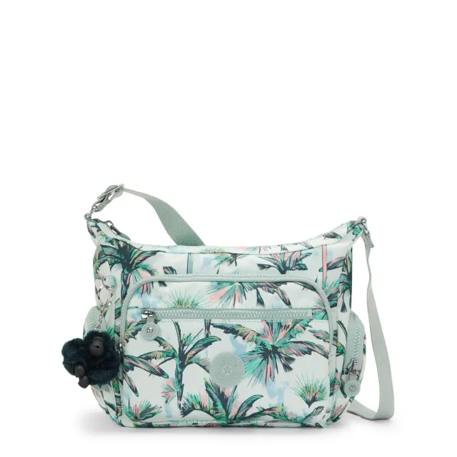 Kipling Gabbie S schoudertas More Palm Trees Medium print