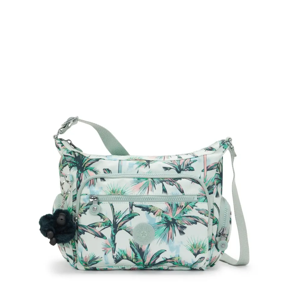 Kipling Gabbie S schoudertas More Palm Trees Medium print