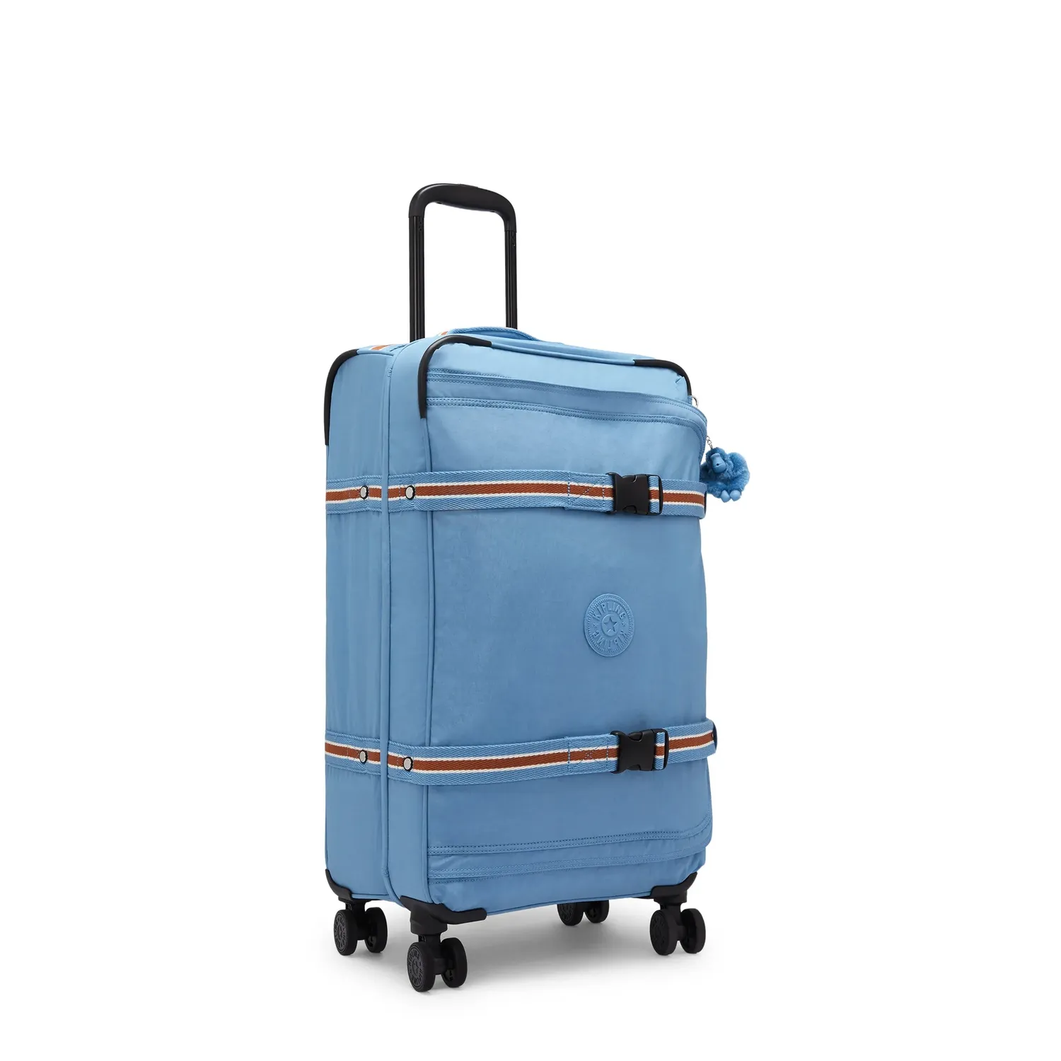 Kipling Spontaneous M koffer Medium Vintage Blue reiskoffer