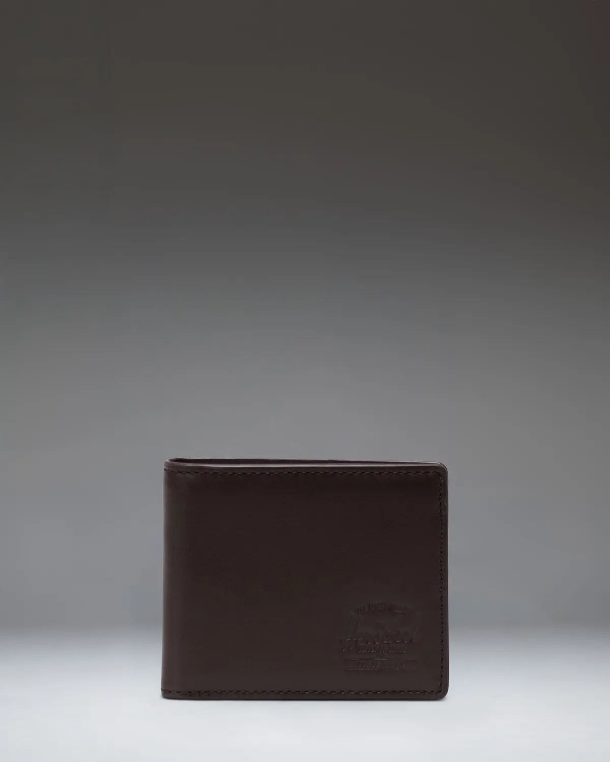Herschel Hank leren portemonnee bruin bifold met ID-vak