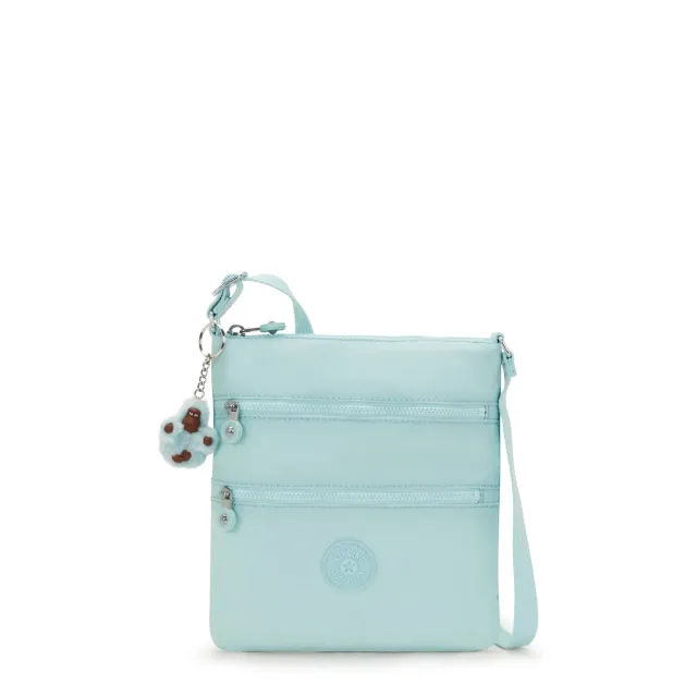 Kipling Keiko crossbody klein electric teal waterafstotend