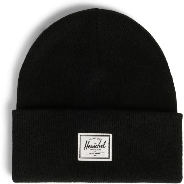 Herschel Elmer muts zwart black logo