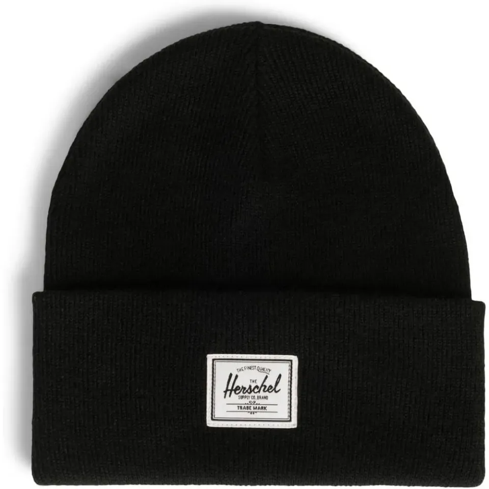 Herschel Elmer muts zwart black logo