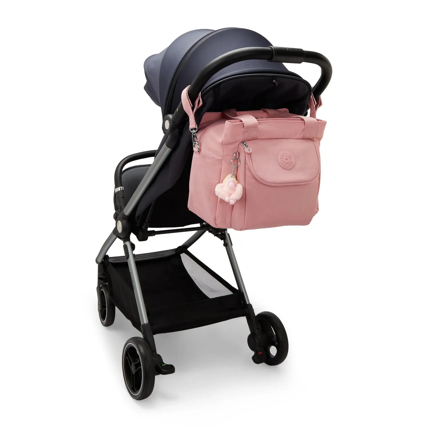 Kipling Nappisac babytas Tiny Smoky Blush Medium met mat