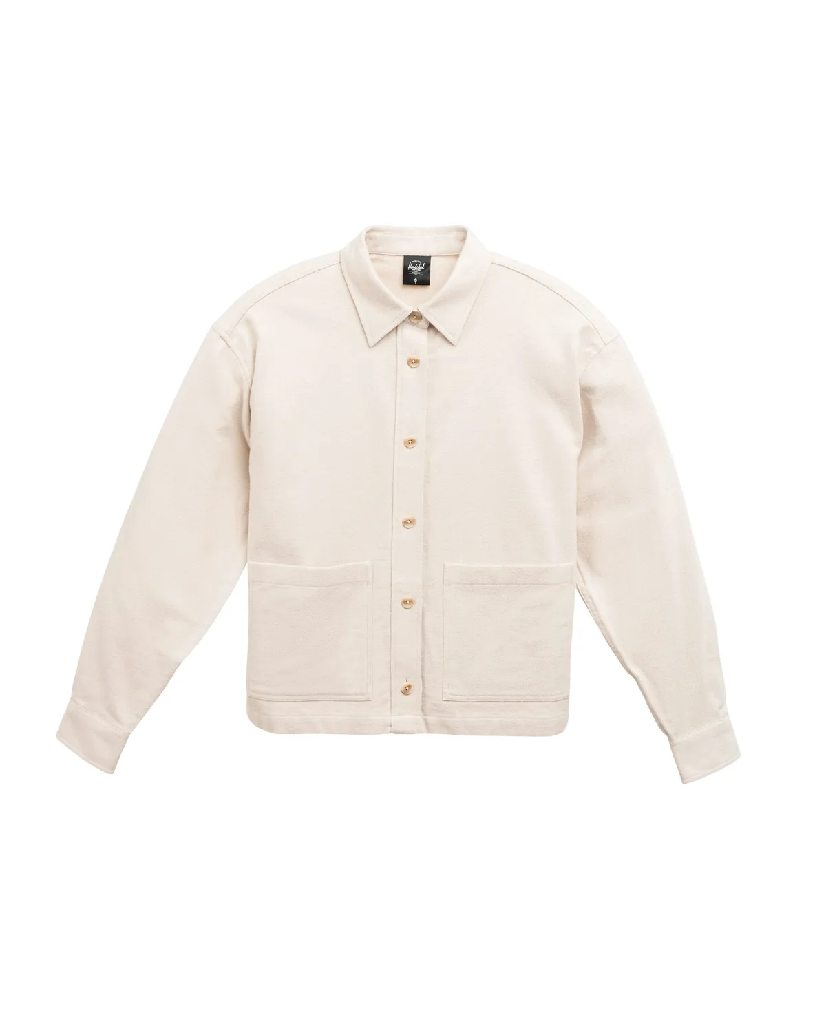 Herschel Button Down Flannel blouse moonbeam dames