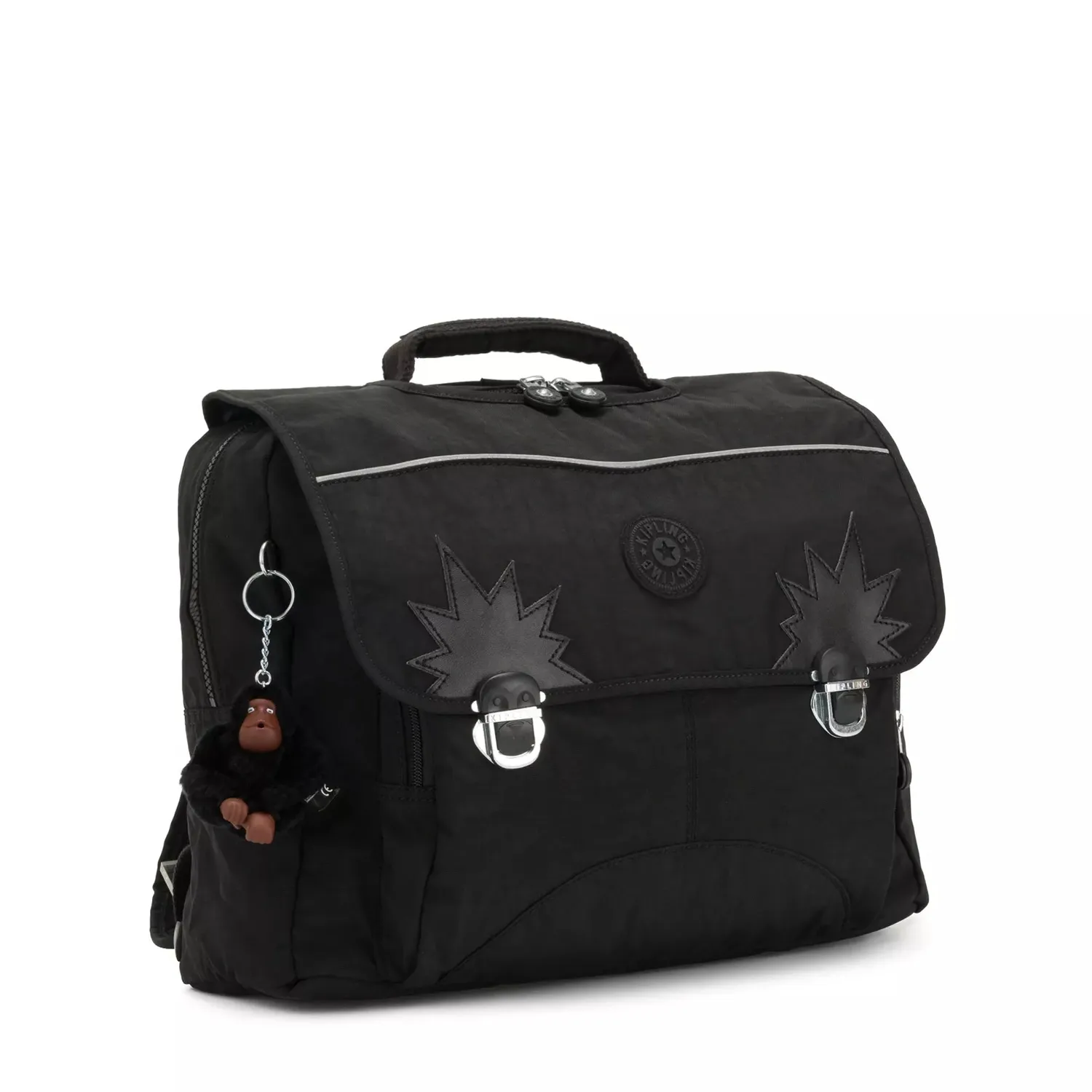 Kipling Iniko schoolrugzak Medium True Black waterafstotend
