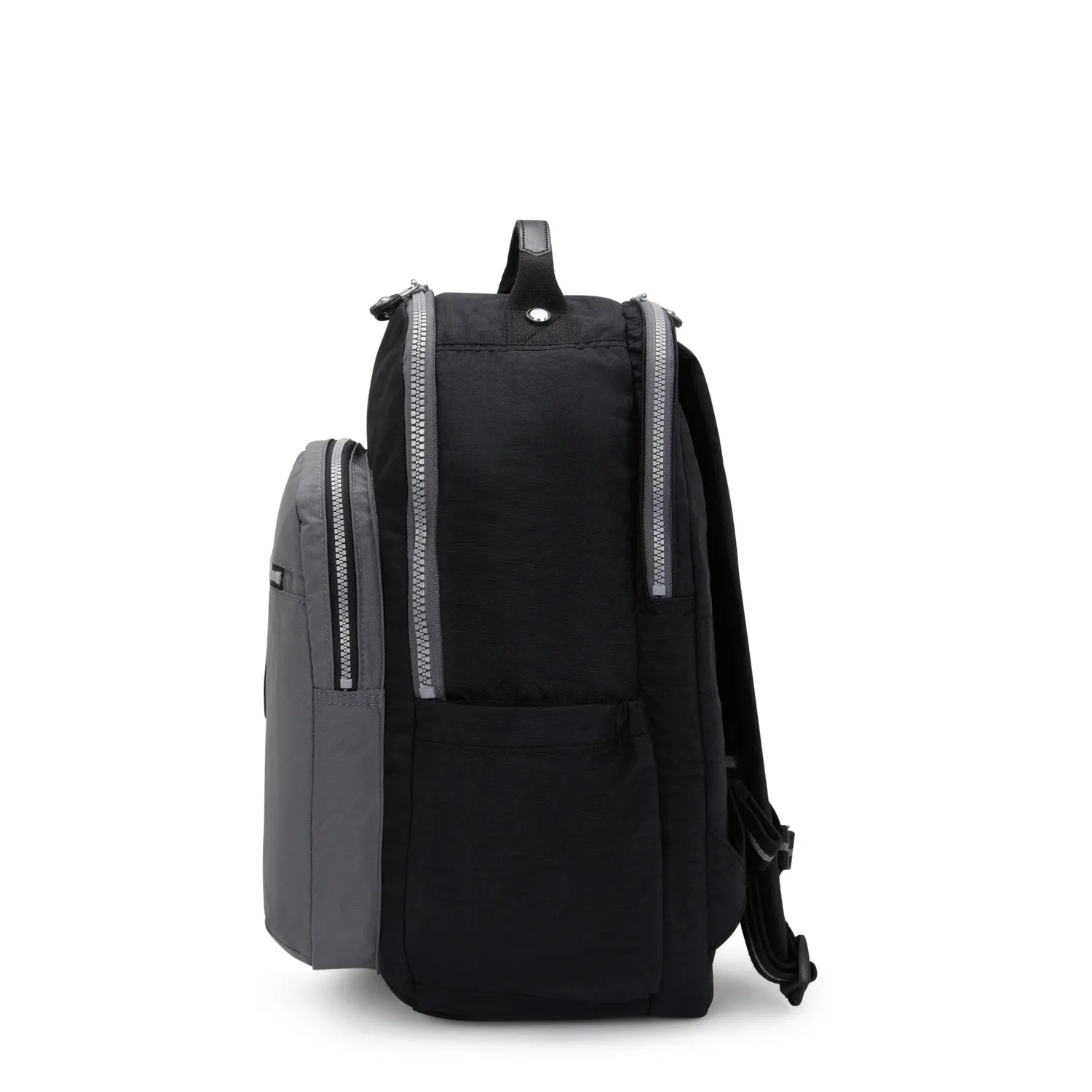 Kipling Seoul College Extra rugzak Space Black Block groot zwart