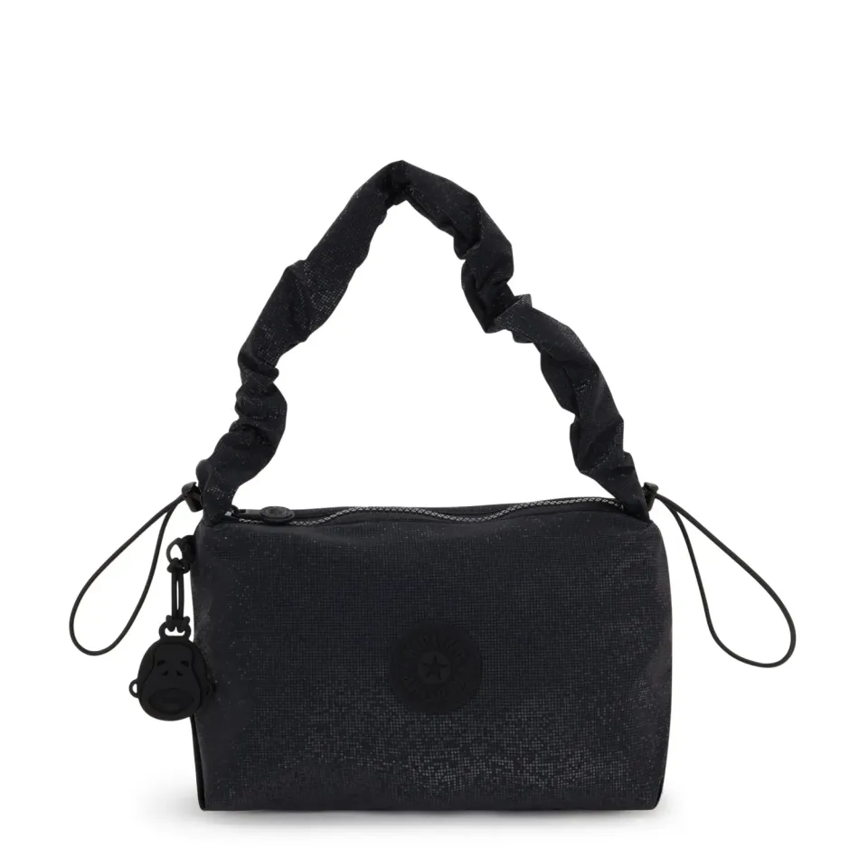 Kipling Eleni schoudertas Klein Shiny Pixel met glans
