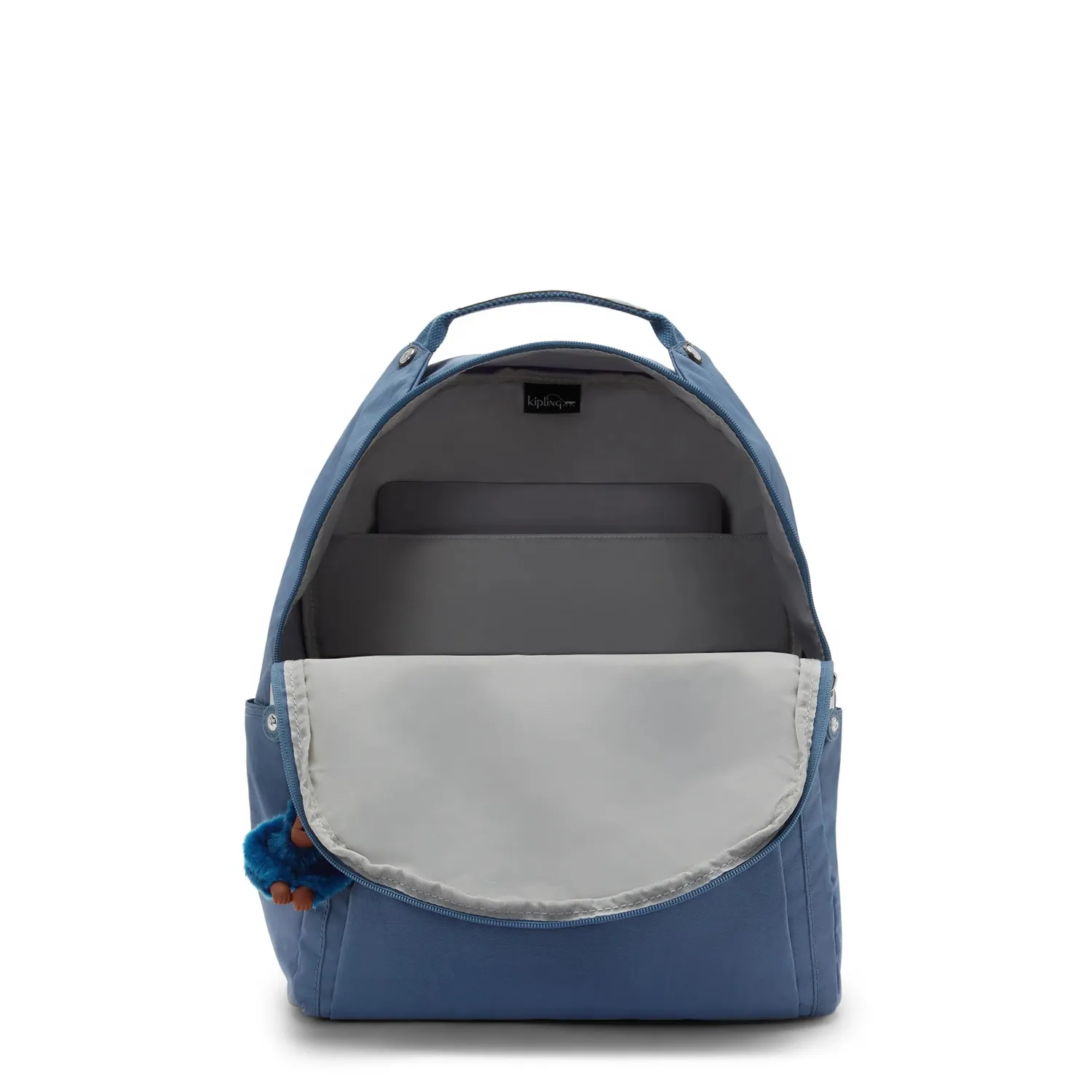 Kipling Micah rugzak Medium Delicate Blue met laptopvak
