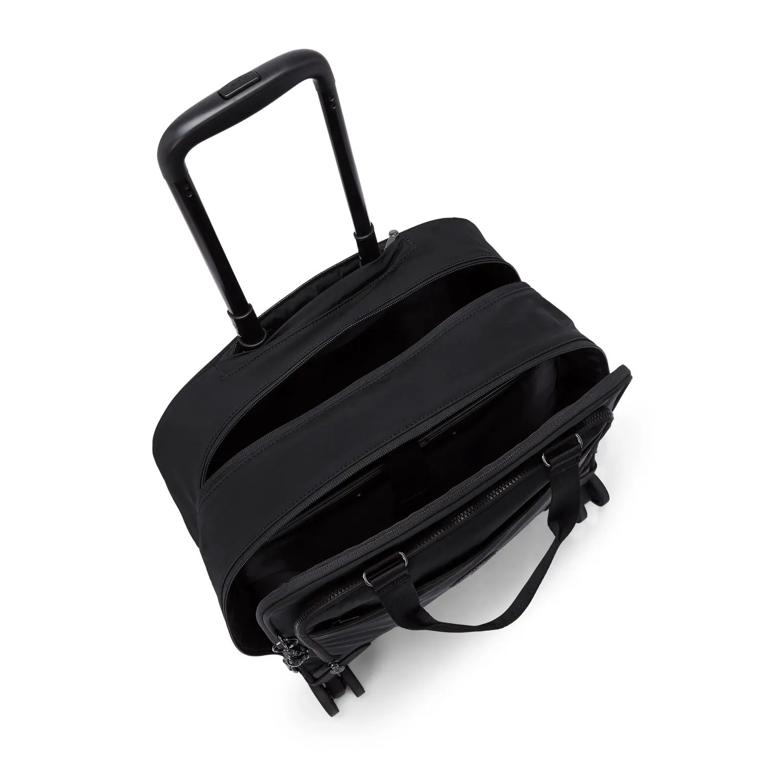 Kipling Commuter werktrolley klein Infinite Black laptopvak