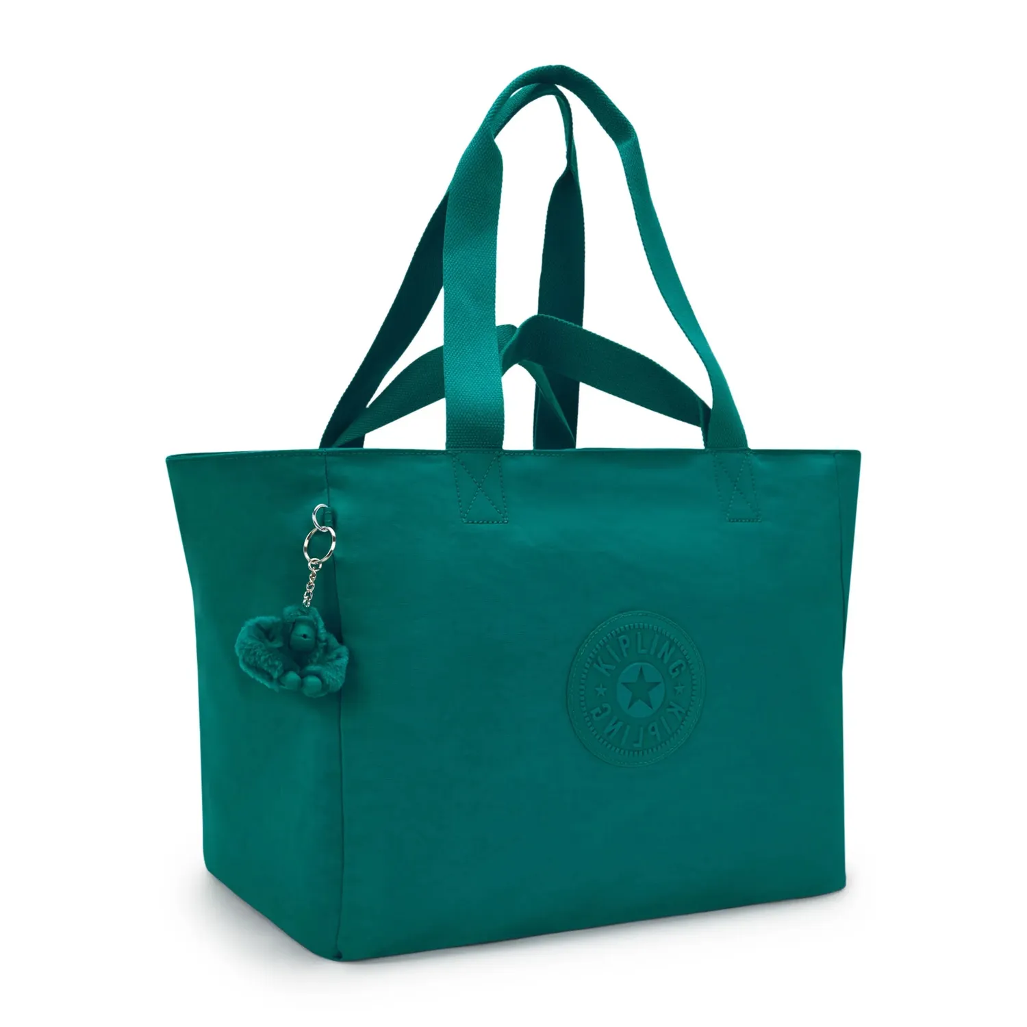 Kipling Naomi strandtas Outspoken Green Groot licht